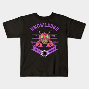 Crest of Knowledge - Tentomon Kids T-Shirt